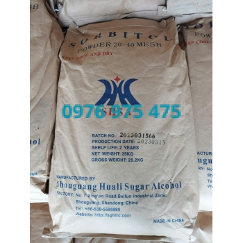 Sorbitol Powder 20-40 mesh, 25kg/china