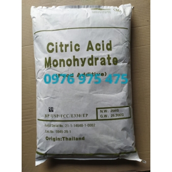 Acid citric mono Thái lan