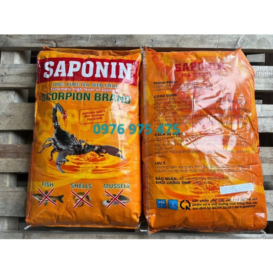 SAPONIN - DIỆT CÁ TẠP