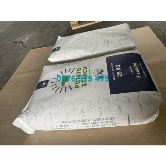 Tinh bột khoai tây Meelunie - Đan Mạch, 25kg/bao